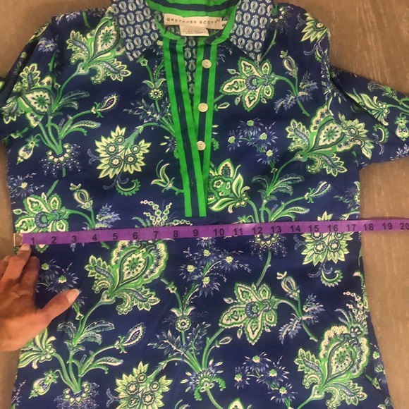 Gretchen Scott tunic top. Size S - Picture 6 of 8